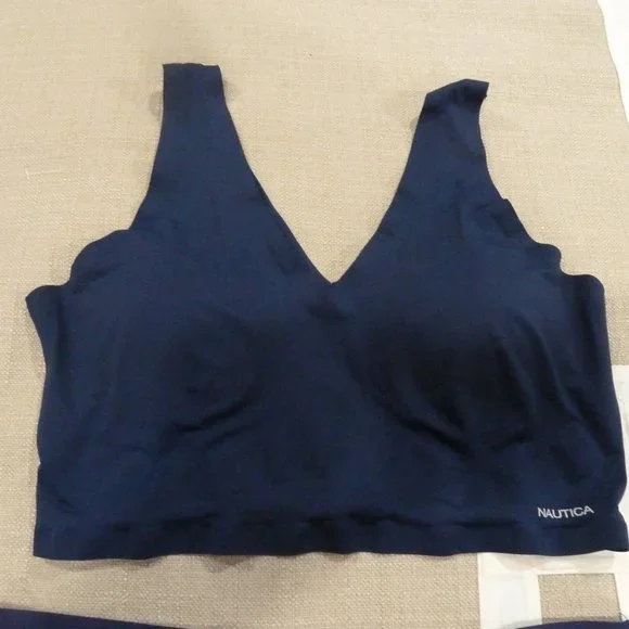 Nautica bralette and matching panties XL - Picture 2 of 6